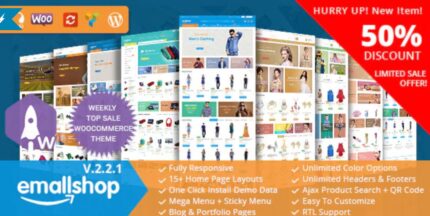EmallShop – Responsive Multipurpose WooCommerce Theme