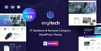 Engitech – Tema WordPress de Soluções e Serviços de TI