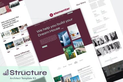 Estructure – Template Kit do Architect Elementor Pro
