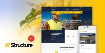 Estrutura – Tema WordPress de construção