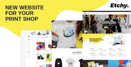 Etchy – Tema WordPress para loja de impressão