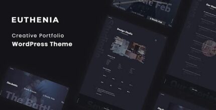 Euthenia – Tema WordPress de Portfólio Criativo