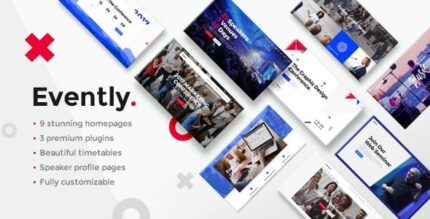 Evently – Tema da conferência e encontro