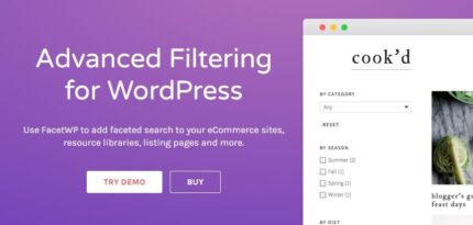FacetWP – Advanced Filtering + Addons