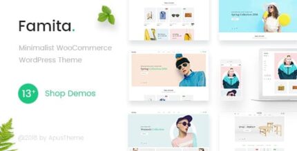 Famita – Tema WordPress minimalista WooCommerce