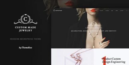 Feito sob medida | Tema WordPress para fabricante e loja de joias