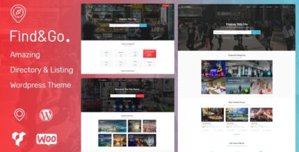 Findgo – Tema do WordPress de lista e diretório