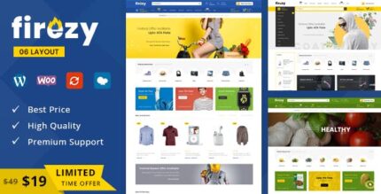 firezy – Tema multiuso do WooCommerce