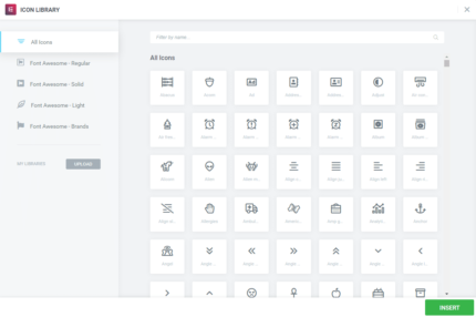 Font Awesome Pro – Elementor Integration