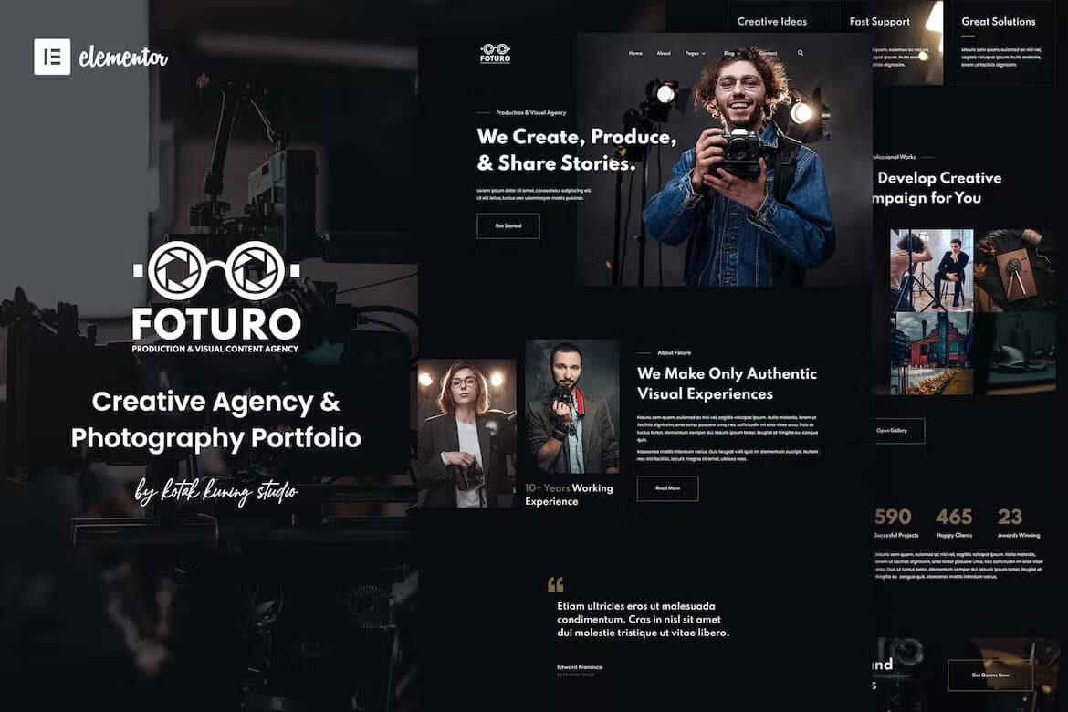 Foturo – Portfólio de Fotografia e Agência Criativa Elementor Template Kit_64440c1c04294.jpeg