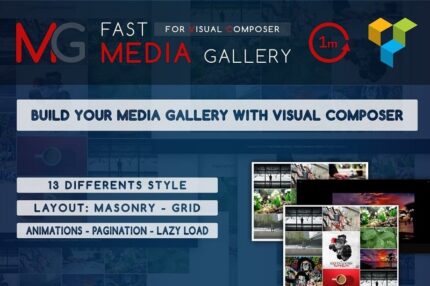 Galeria de mídia rápida para WPBakery – Plugin Wordpress