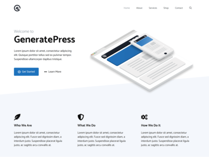 GeneratePress Premium – A coleção completa de módulos GeneratePress Premium