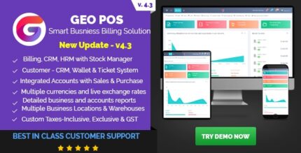 Geo POS – Aplicativo Ponto de Venda, Faturamento e Gerenciador de Estoque