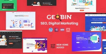 GeoBin | SEO, Startup e SaaS WordPress Theme