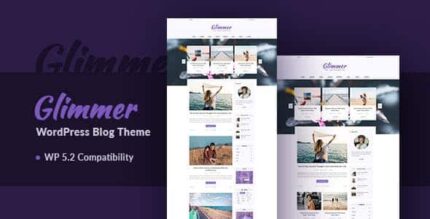 Glimmer – um tema de blog WordPress responsivo