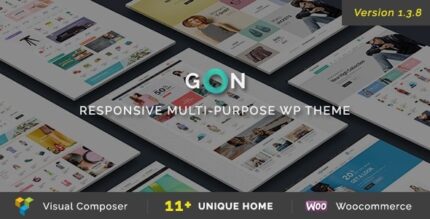 Gon | Tema WordPress multifuncional responsivo