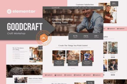 Goodcraft – Template Kit de elementor de oficina de artesan