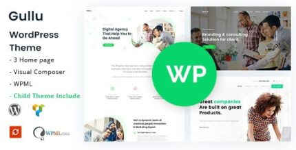 Gullu – Agência Digital Criativa e Tema WordPress Multiuso