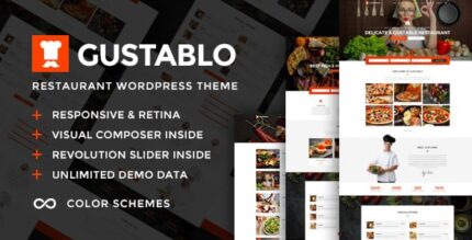 Gustavo | Tema WordPress responsivo para restaurante e café