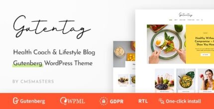 GutenTag – 100% Gutenberg Blog WordPress Theme