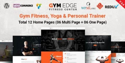 Gym Edge – Tema WordPress Fitness