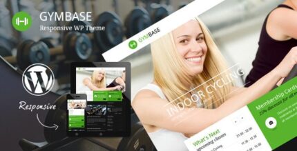 GymBase – Tema WordPress de Gym Fitness