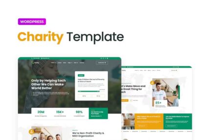 Harity — Template Kit de Elementor para instituições beneficentes para