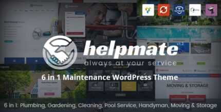 Helpmate – Tema WordPress de Manutenção 6 em 1