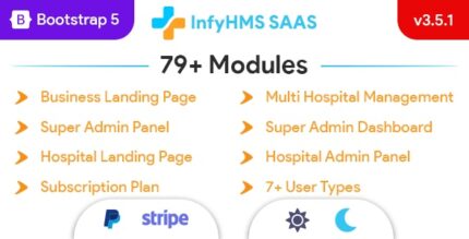 HMS Saas – Laravel Multi Hospital Management System – HMS Saas Hospital – Marcação de consultas