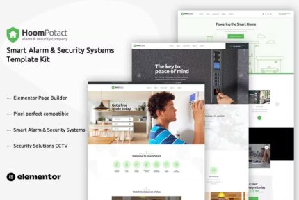 HoomPotact – Template Kit de sistemas de alarme e segurança inteligentes