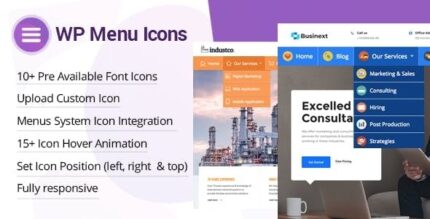Ícones do menu WP – Adicione e personalize efetivamente ícones para menus WordPress