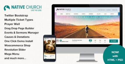 Igreja Nativa – Tema WordPress multiuso