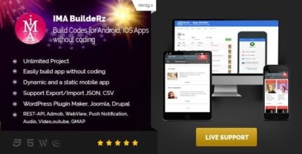IMABuildeRz 3 – Ionic Mobile App Builder + Gerador de código