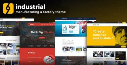Industrial – Corporativo, Indústria e Fábrica