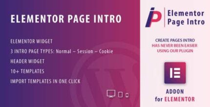 Introdução da página para o plug-in Elementor WordPress