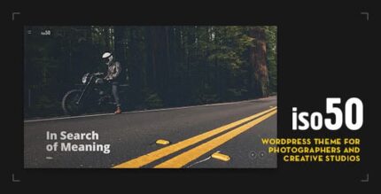 Iso50 – Tema WordPress de Fotografia