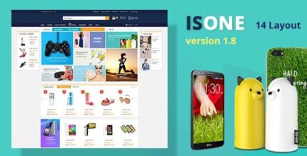 IsOne Store – RTL WooCommerce WordPress para tema digital
