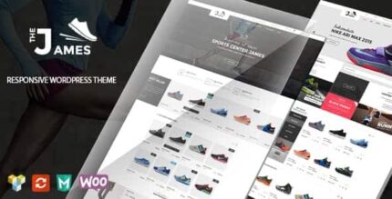 James – Tema de sapatos WooCommerce responsivo