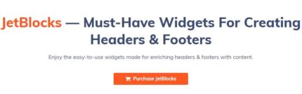 JetBlocks – Must-Have Widgets For Creating Headers & Footers Elementor