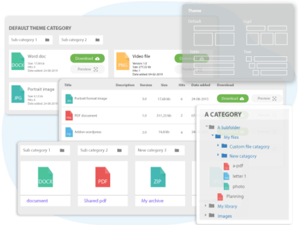 JoomUnited WP File Download – Gerenciador de Arquivos + Todo os Addon