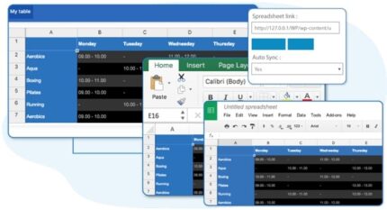 JoomUnited WP Table Manager – Plugin do Editor de Tabelas WordPress