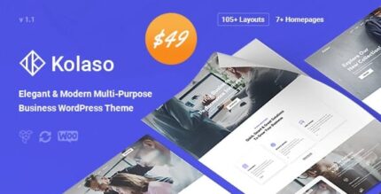 Kolaso ​​- Tema WordPress multifuncional moderno