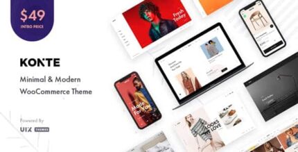 Konte – Minimal & Modern WooCommerce