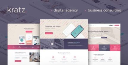 Kratz | Tema WordPress de Marketing de Agência Digital e SEO