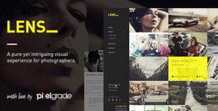 LENS – Um tema WordPress de fotografia agradável