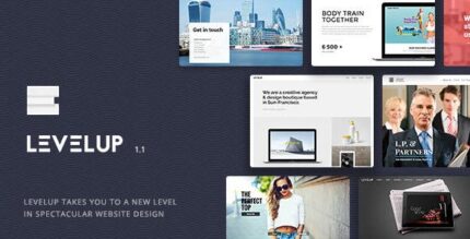 LEVELUP – Tema WordPress Multiuso Criativo Responsivo