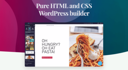 LiveCanvas – Pure HTML & CSS Wordpress Builder