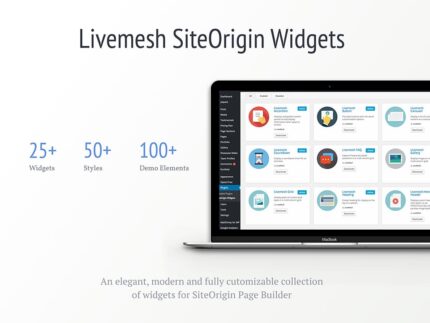 Livemesh SiteOrigin Widgets Pro