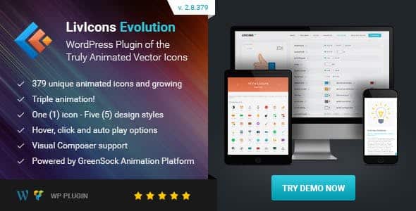 LivIcons Evolution para WordPress – A próxima geração dos ícones vetoriais verdadeiramente animados_644428367fa0b.jpeg