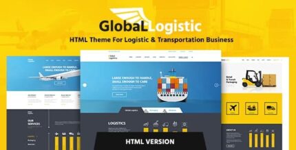 Logística Global | Tema WordPress de Transporte e Armazenagem